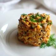 Блюдо дня: салат с креветками и кукурузой Салаты рецепты с креветками и консервированной кукурузой